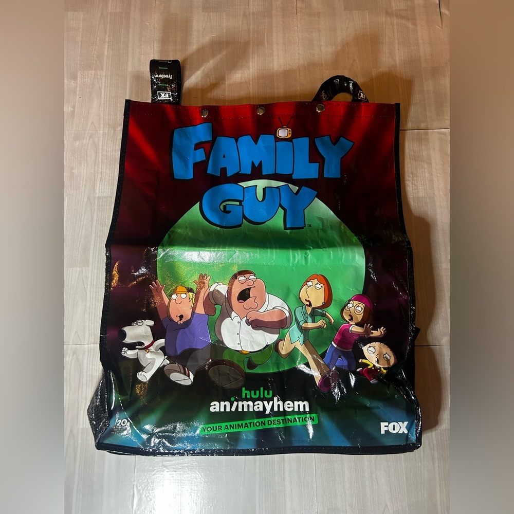 SDCC 2024 EXCLUSIVE HULU FAMILY GUY SWAG BAG BACK PACK